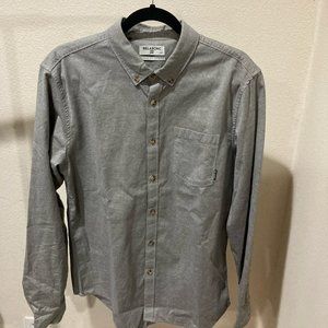 Billabong Gray Button Up